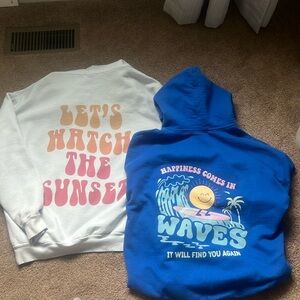 Graphic Hoodies - Lot of 2
